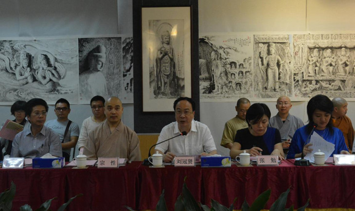 “中国梦·美丽中国——佛教文化遗产艺术沙龙”活动在市文化馆举行 