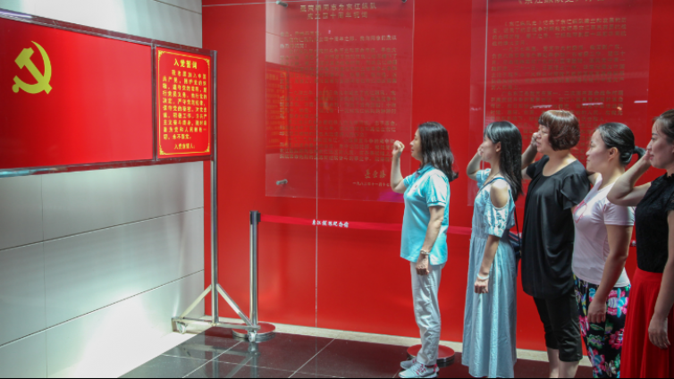 惠州市文化馆开展“七一”主题党日活动