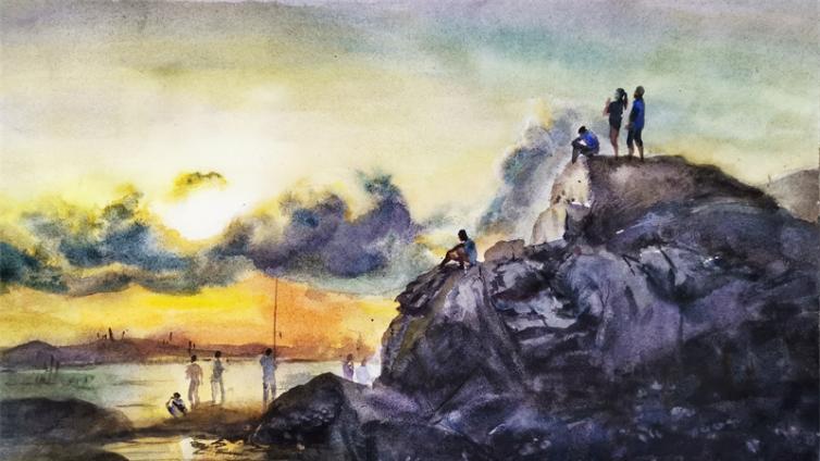 艺苑微展｜袁芳带你云游水彩画中的缤纷世界