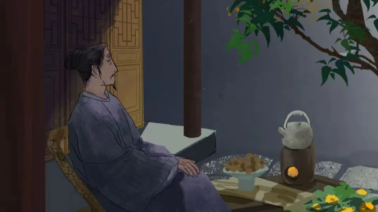 苏东坡原创插画 | 秋分日，昼夜平分