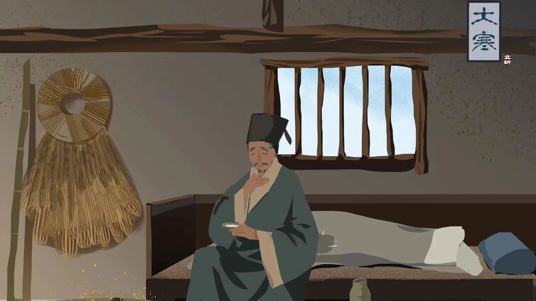 苏东坡原创插画 | 大寒至，春可期